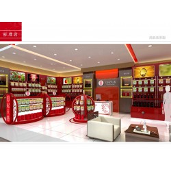 濟南專賣店設計裝修，店招制作門頭裝修，濟南專賣店展柜制作公司