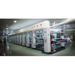 佛山瀝機機械 供應七電機凹版印刷機，9色十一座 電腦自動套色