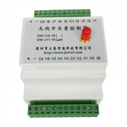 供應(yīng)433mhz無(wú)線遙控開(kāi)關(guān)16路無(wú)線模塊DW-J11-16
