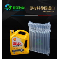 4L機油袋抗壓集裝箱充氣柱袋充氣袋環?？爝f防震緩沖氣泡柱