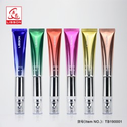 立鑫化妝品PE軟管，無極振動眼霜軟管，每套15元