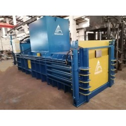供應120噸半自動廢紙工業垃圾液壓打包機廠家現貨