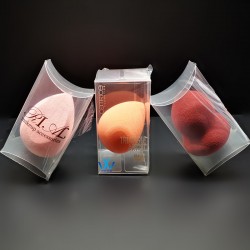 廠家熱銷PVC化妝蛋包裝盒，防刮花PET膠盒，pp塑料制品