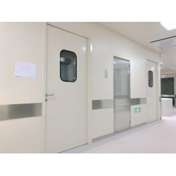 鋼質(zhì)潔凈門的除油拉毛噴塑門板優(yōu)點